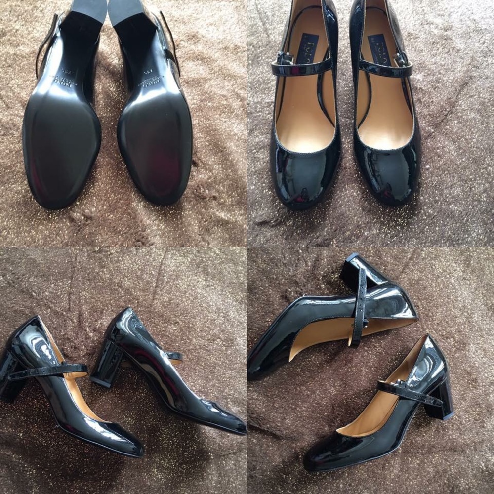 Brand New Ralph Lauren Patent Leather Mary Janes