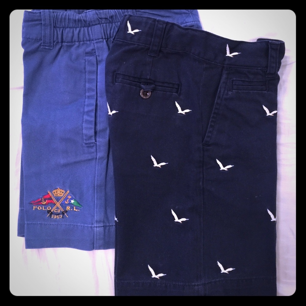 2 Size 3T Ralph Lauren Blue Shorts