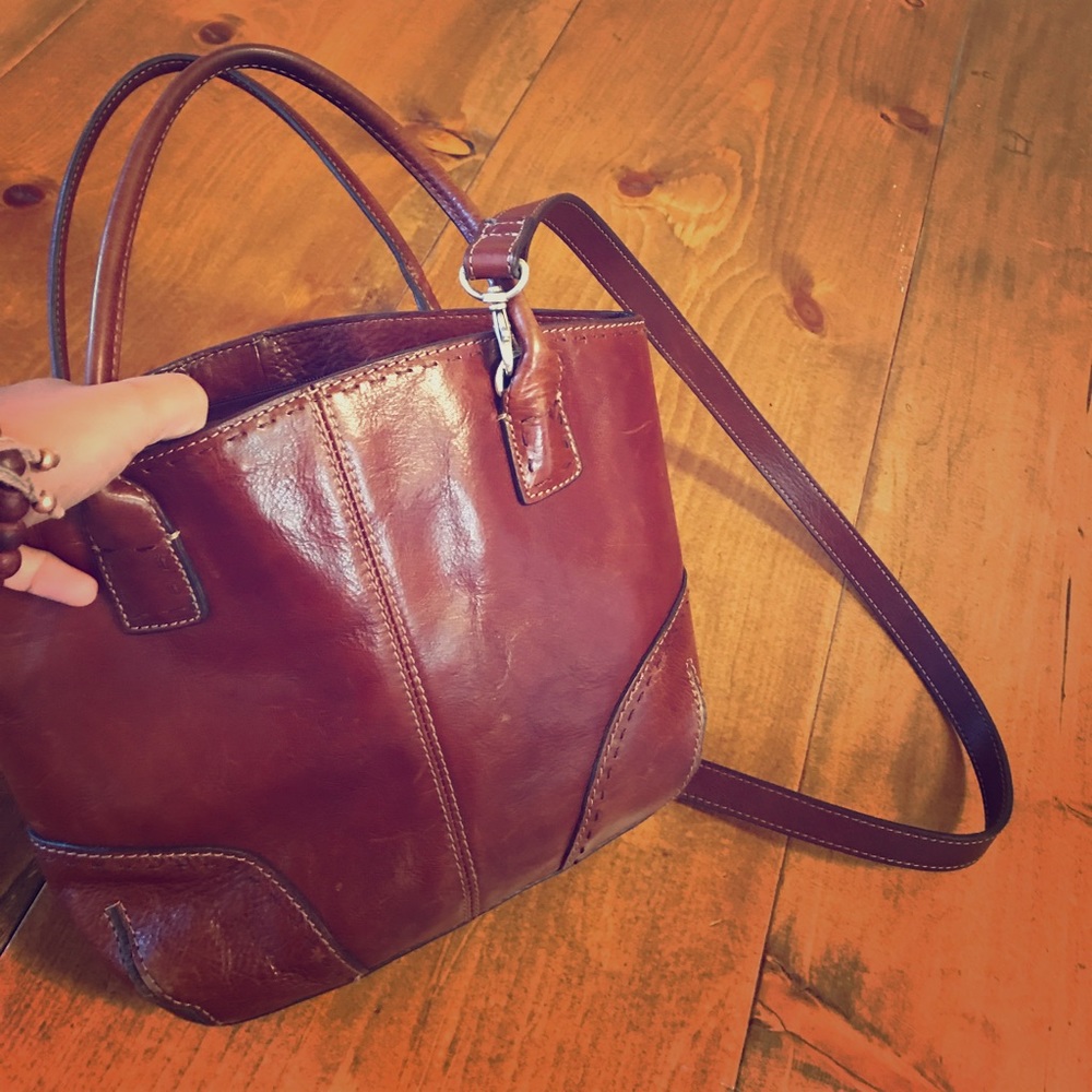 Fossil leather purse