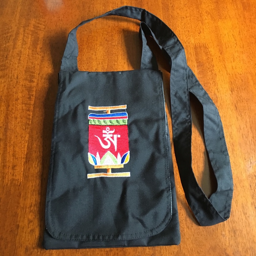 Brand new handcrafted Tibetan 'OM' bag