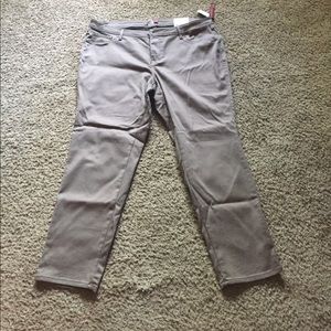 A pair of pants and a pair of shorts