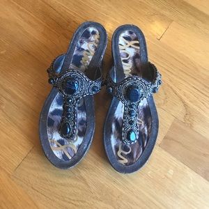 Sam Edelman wedge sandal size 6.5