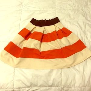 Striped Mini-Skirt