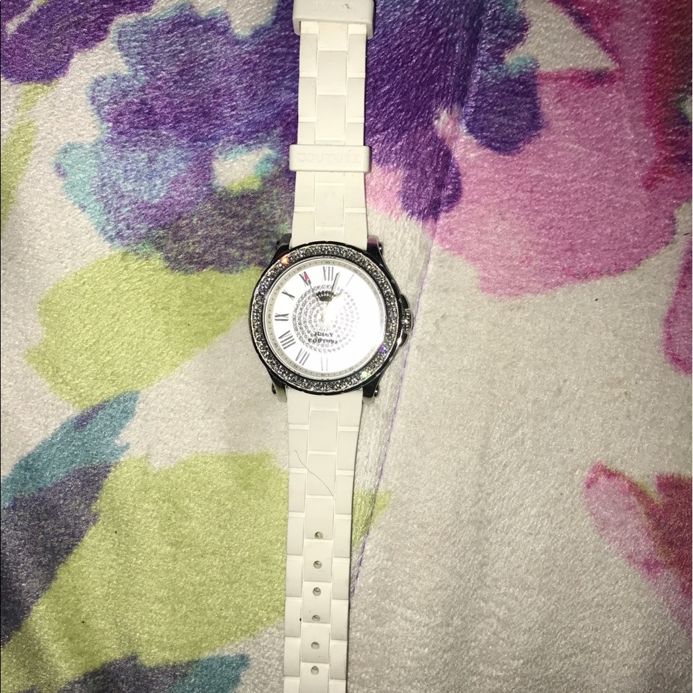 White juicy couture watch