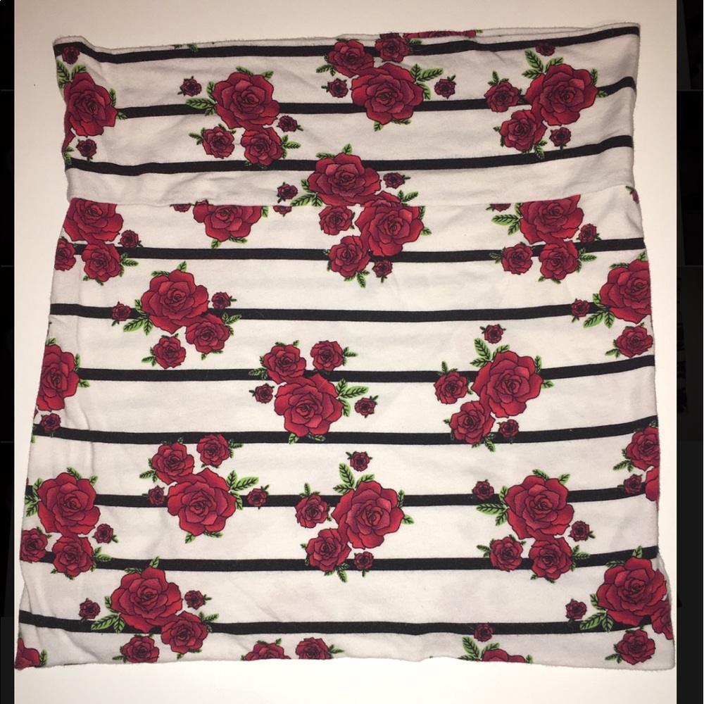 Rue 21 Floral Bodycon Mini Skirt L