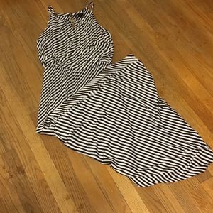 Black and white stripe Maxie Dress