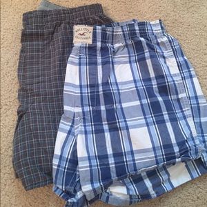 Hollister boxer and BVD boxers