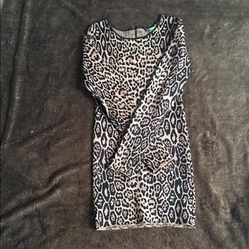 Leopard Print Bcbg Bandage Dress