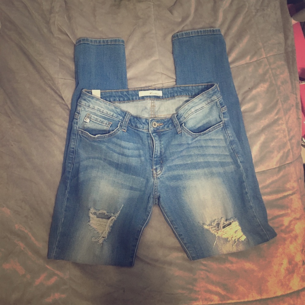 Kancan distressed jeans