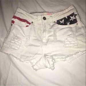 Refuge shorts- perfect for Fourth of July!
