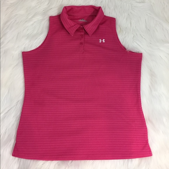 Under Armour Tops - Under Armour golf athletic fitness running top L