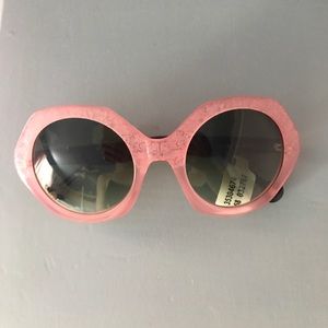 Anthropologie Ett:twa Pink Arcana Sunglasses