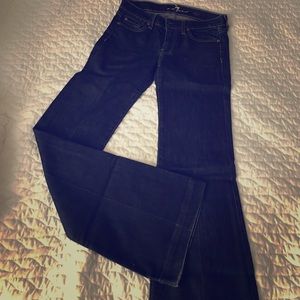 Wide leg jeans