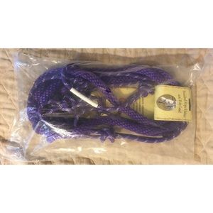 Purple Nylon Rope Halter
