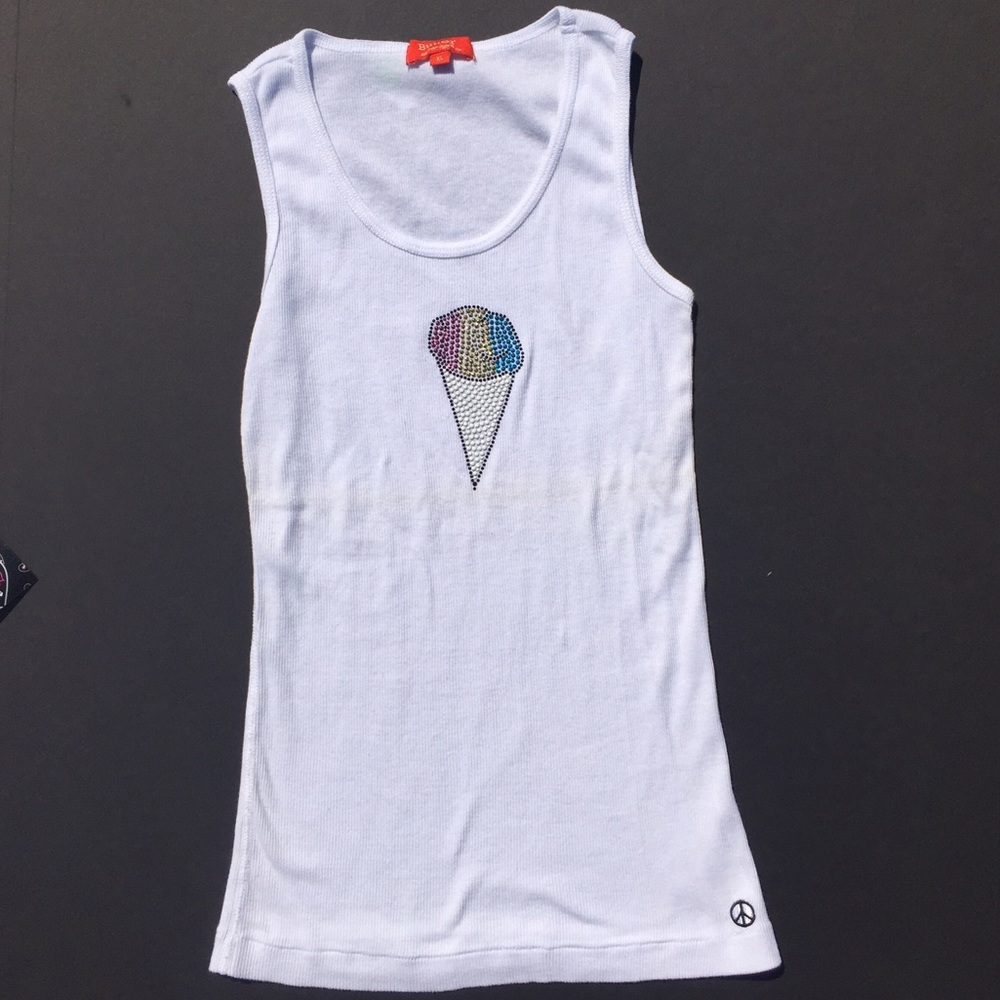 Nwot. Butter Super Soft tank with ice cream cone