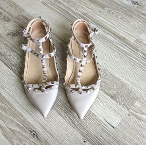 Valentino Stud flats