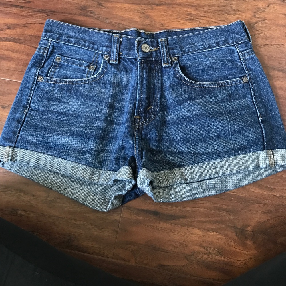 Authentic vintage Levi high waisted shorts