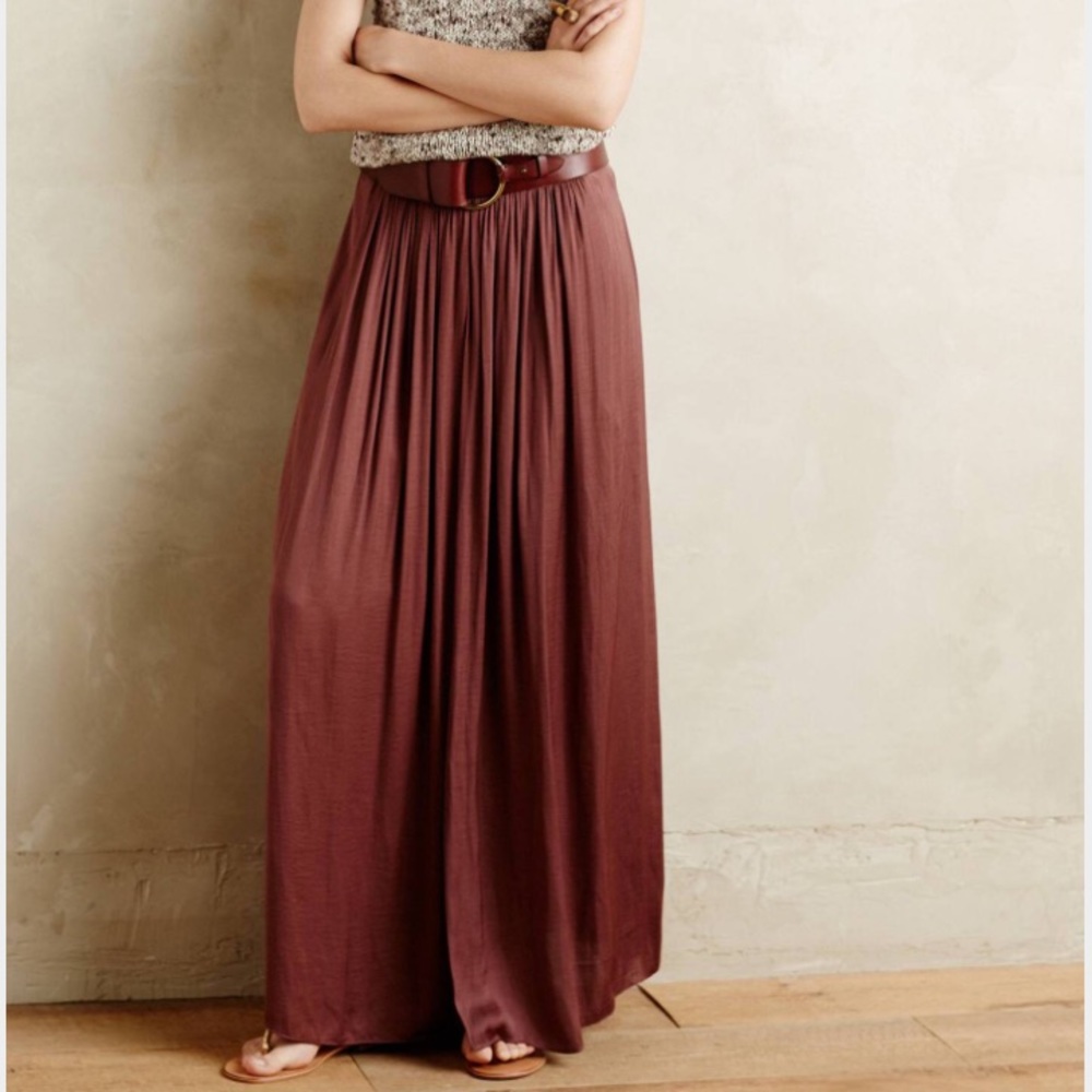 Anthropologie LAVI Kasba Maxi Skirt size Large