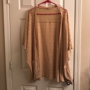 Plus size cardigan