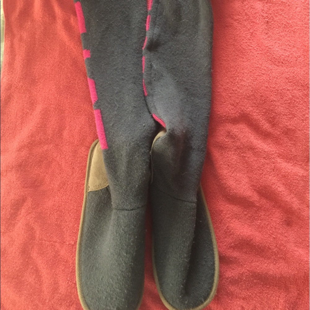 VS PINK Sweater Boots