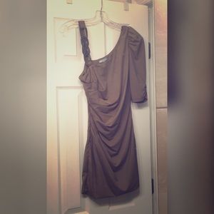Do & Be Taupe Cocktail Dress - worn once
