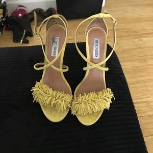 Steve Madden fringe heels