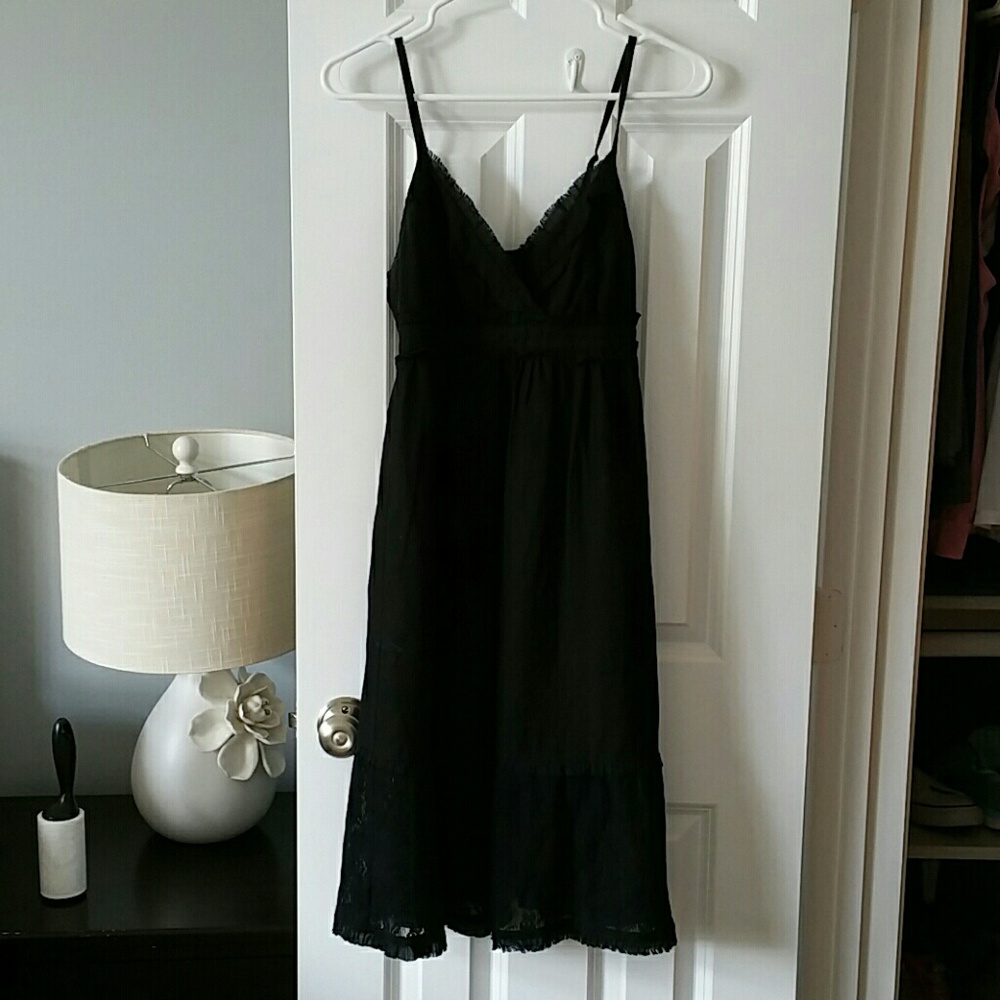 3 FOR $15 Black Linen dress
