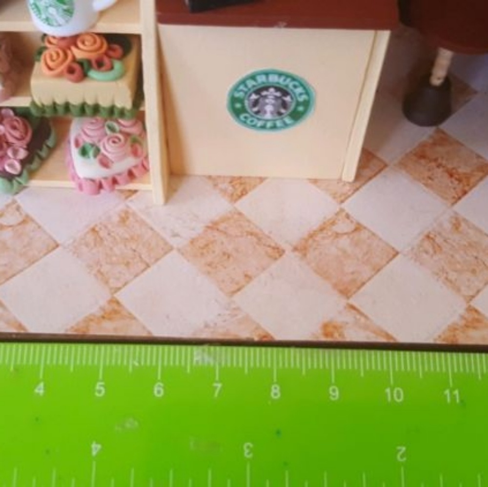 Miniature Handmade Coffee Shop Store Frappacino - Picture 5 of 8