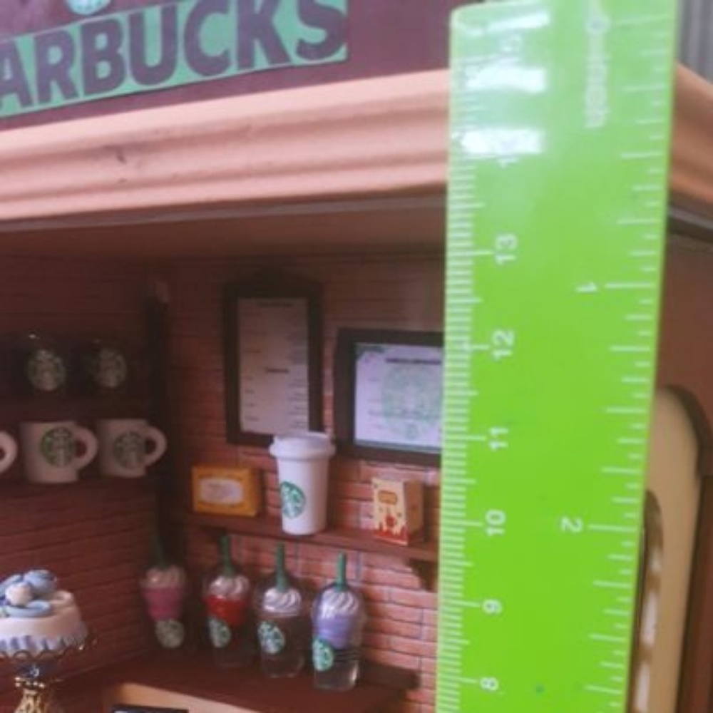 Miniature Handmade Coffee Shop Store Frappacino - Picture 8 of 8