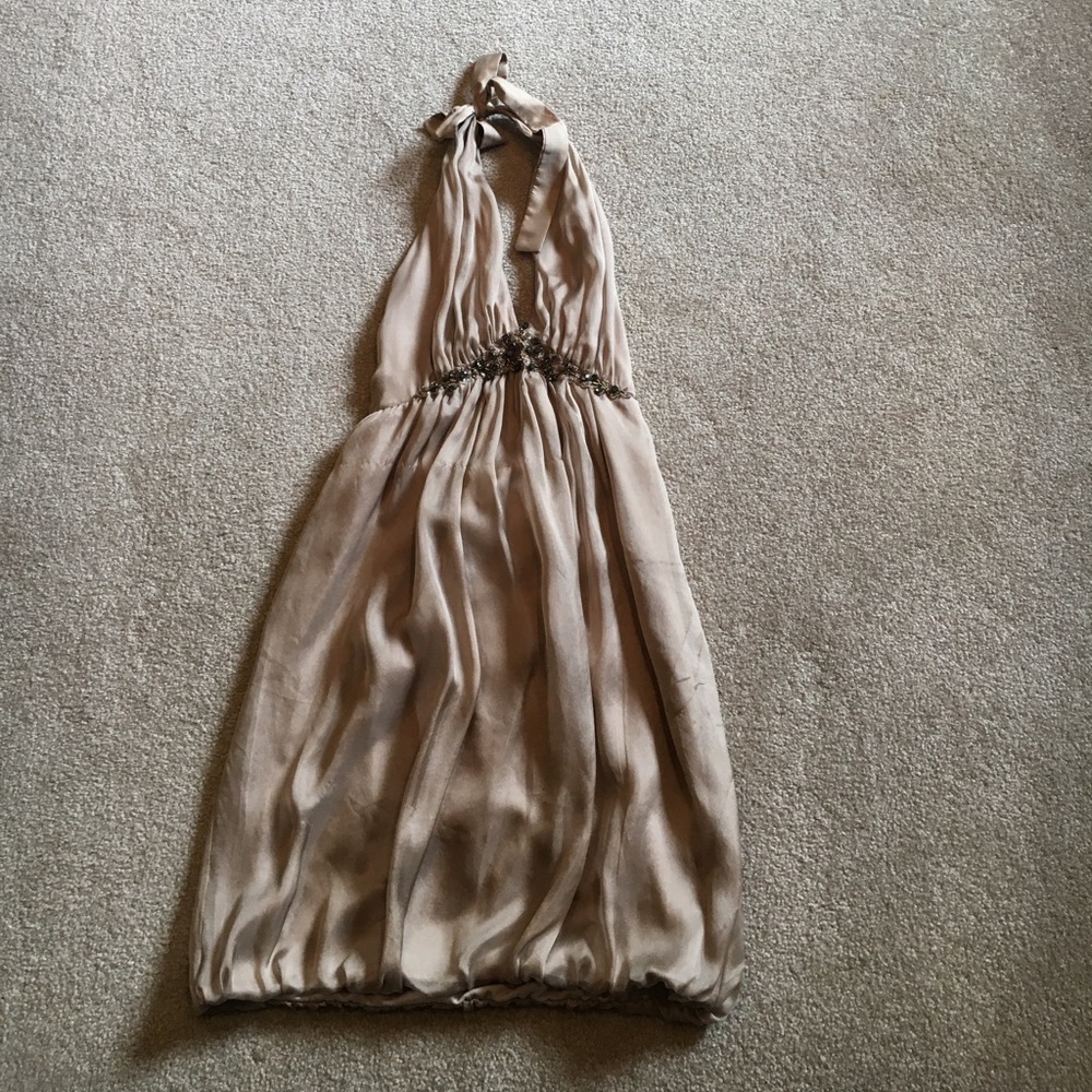 Light brown dress
