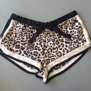 Victoria's Secret Satin Sleep Shorts Large