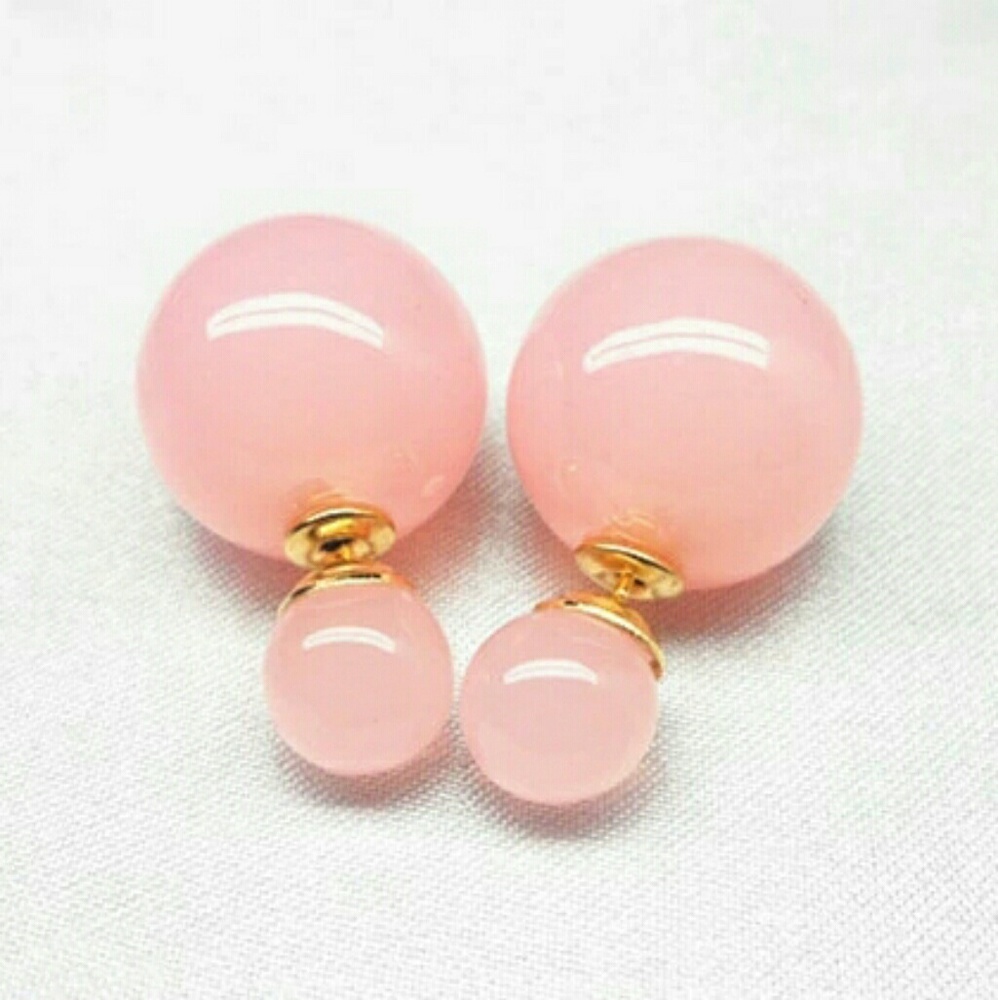 Candied double face stud