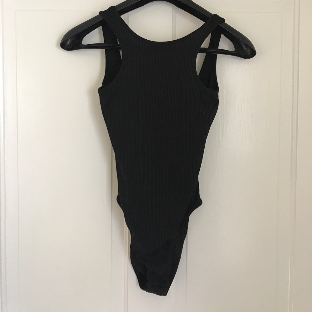 Missguided black bodysuit