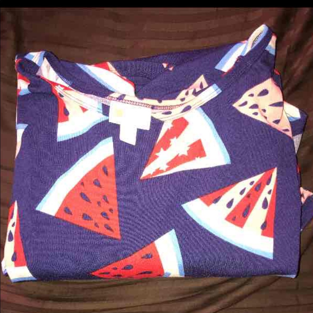 Lularoe watermelon Irma Americana XL