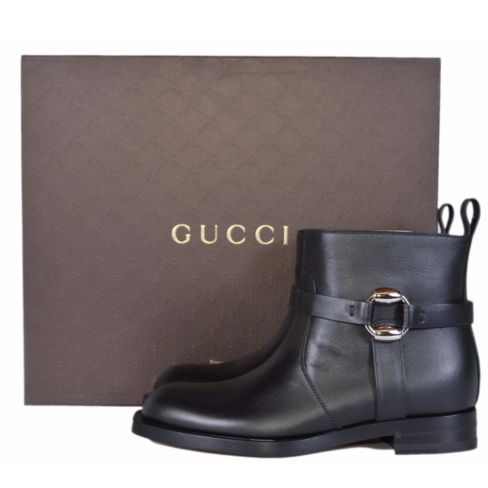 GUCCI Low motorcycle boot
