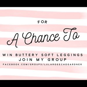 Join me for fun and tons of giveaways!! N