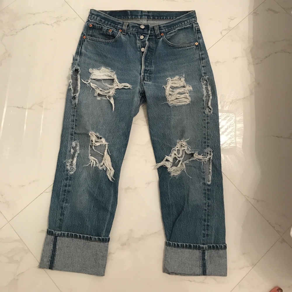 Levi boyfriend jeans