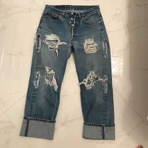 Levi boyfriend jeans