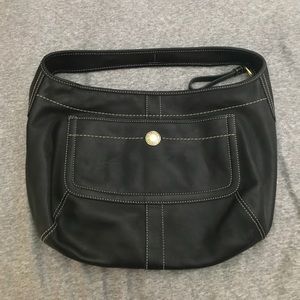 Black Classic Coach Pocketbook/ Shoulder Bag
