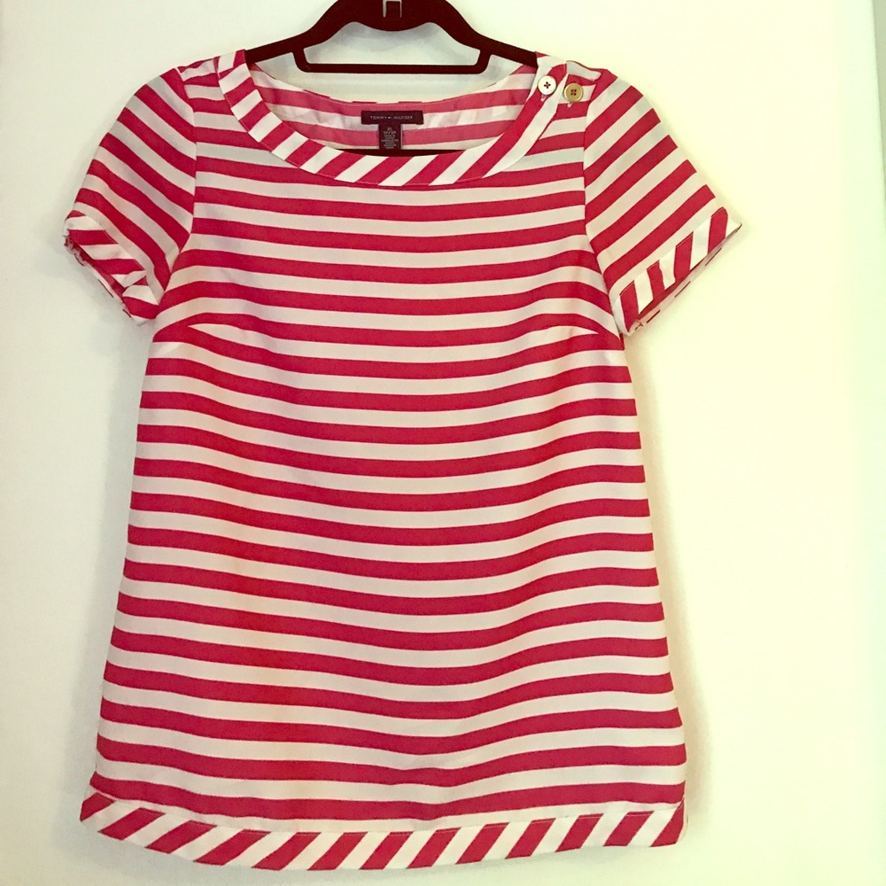 Tommy Hilfiger striped blouse.