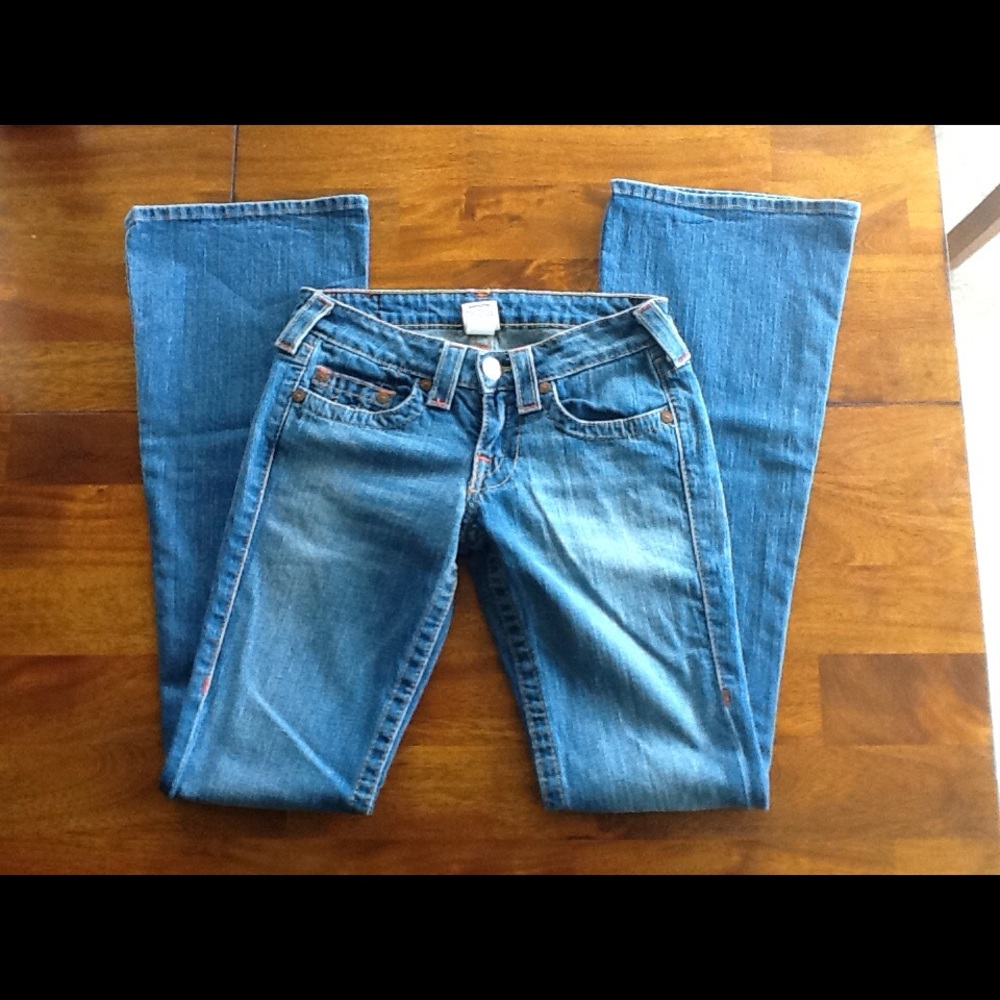 True religion "Bobby" boot cut medium wash 27/34