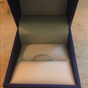 Charles and Colvard wedding band.