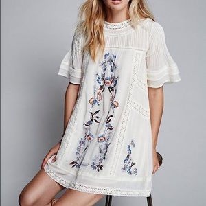 Free People Embroidered Dress