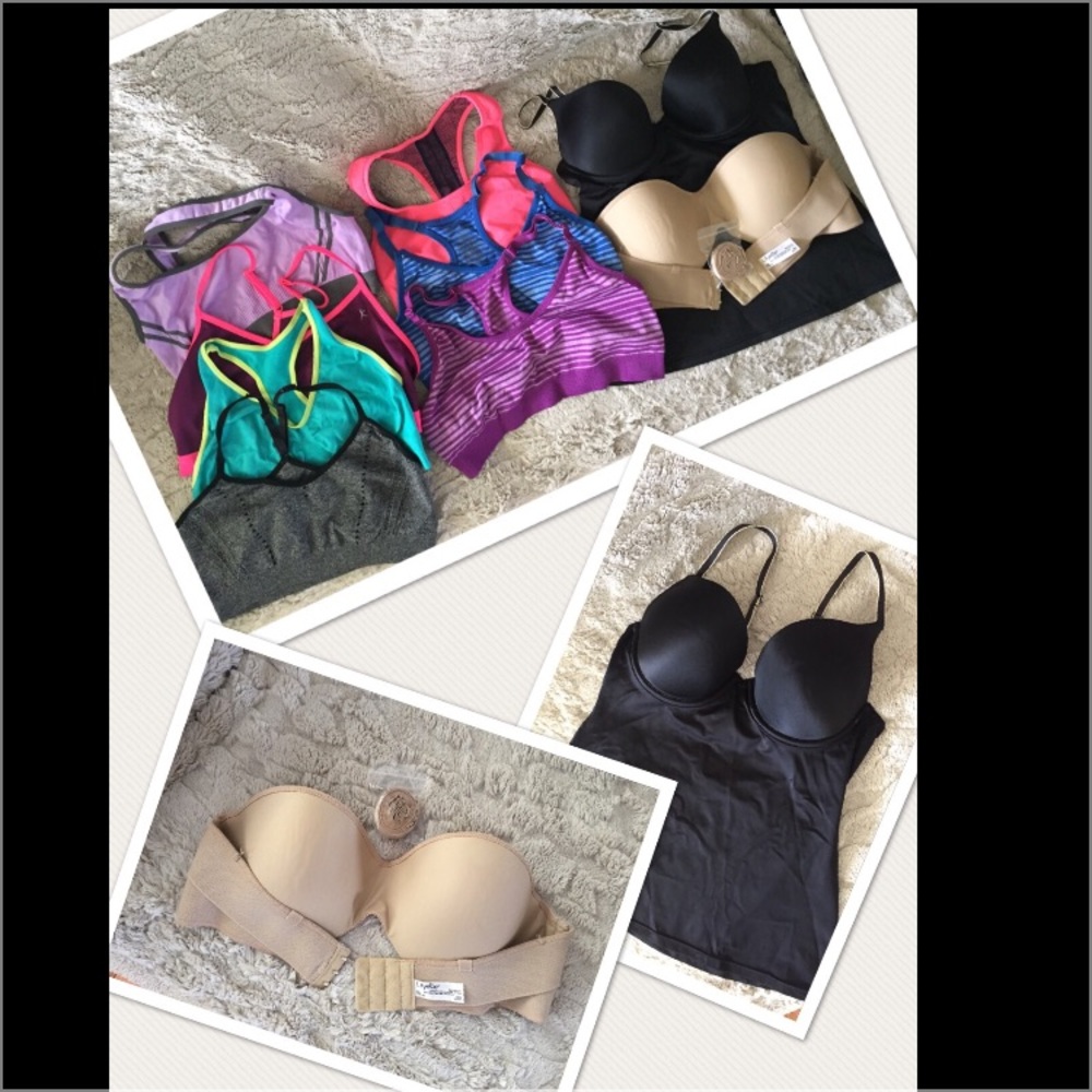 🔴BUY 2 GET 1 FREE🔴 Lot/9  Bras/Control Cami