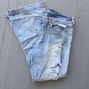AE Modern Flare Stretch Size 16 Jeans