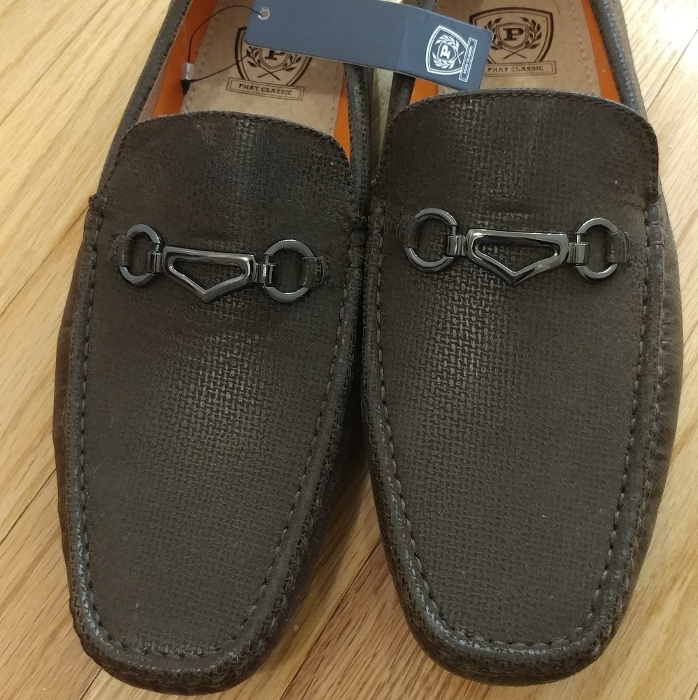 New Man's shoes 👞 Phat Classic Brown color.