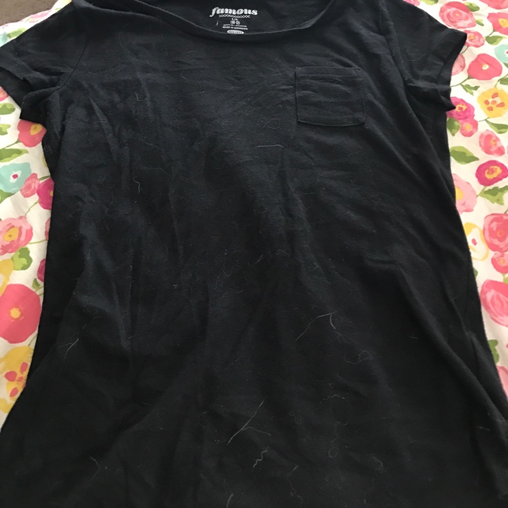 Black Short Sleeve Shirt