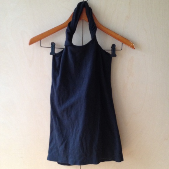 Upcycled to halter, roll to create neck & tie back - Picture 1 of 4