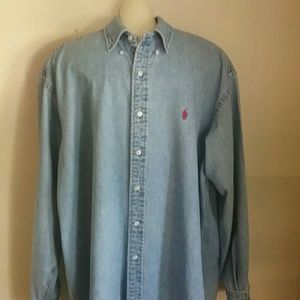 '90s Lauren "Blaire" denim shirt