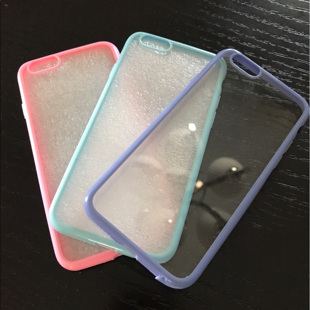 iPhone 6 & 6s cases (set of 3)